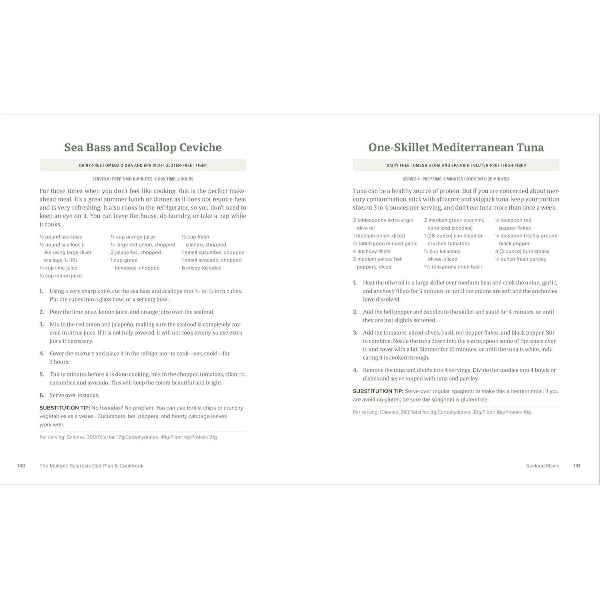 The Multiple Sclerosis Diet Plan and Cookbook: 101 Easy Anti-Inflammatory Recipes