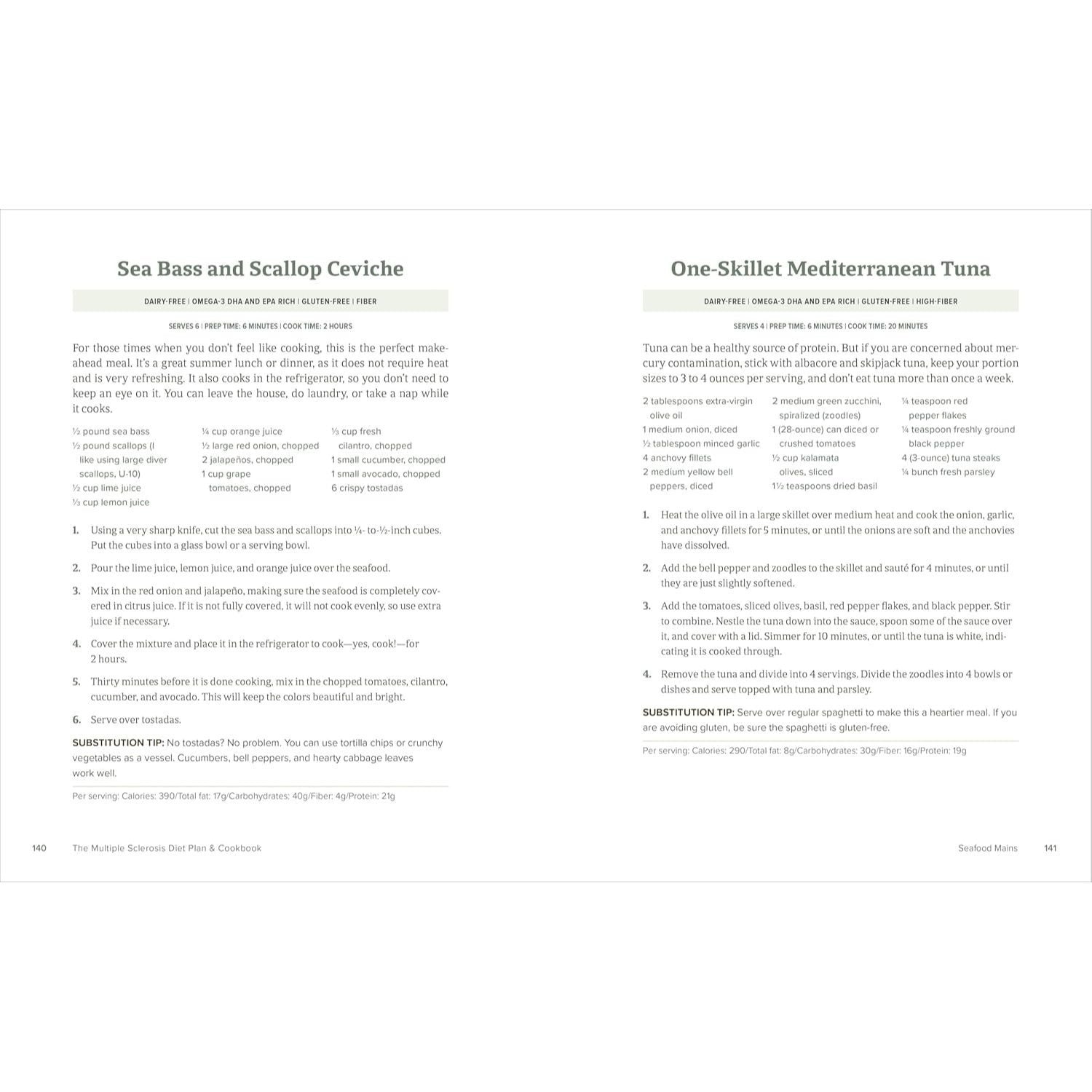 The Multiple Sclerosis Diet Plan and Cookbook: 101 Easy Anti-Inflammatory Recipes