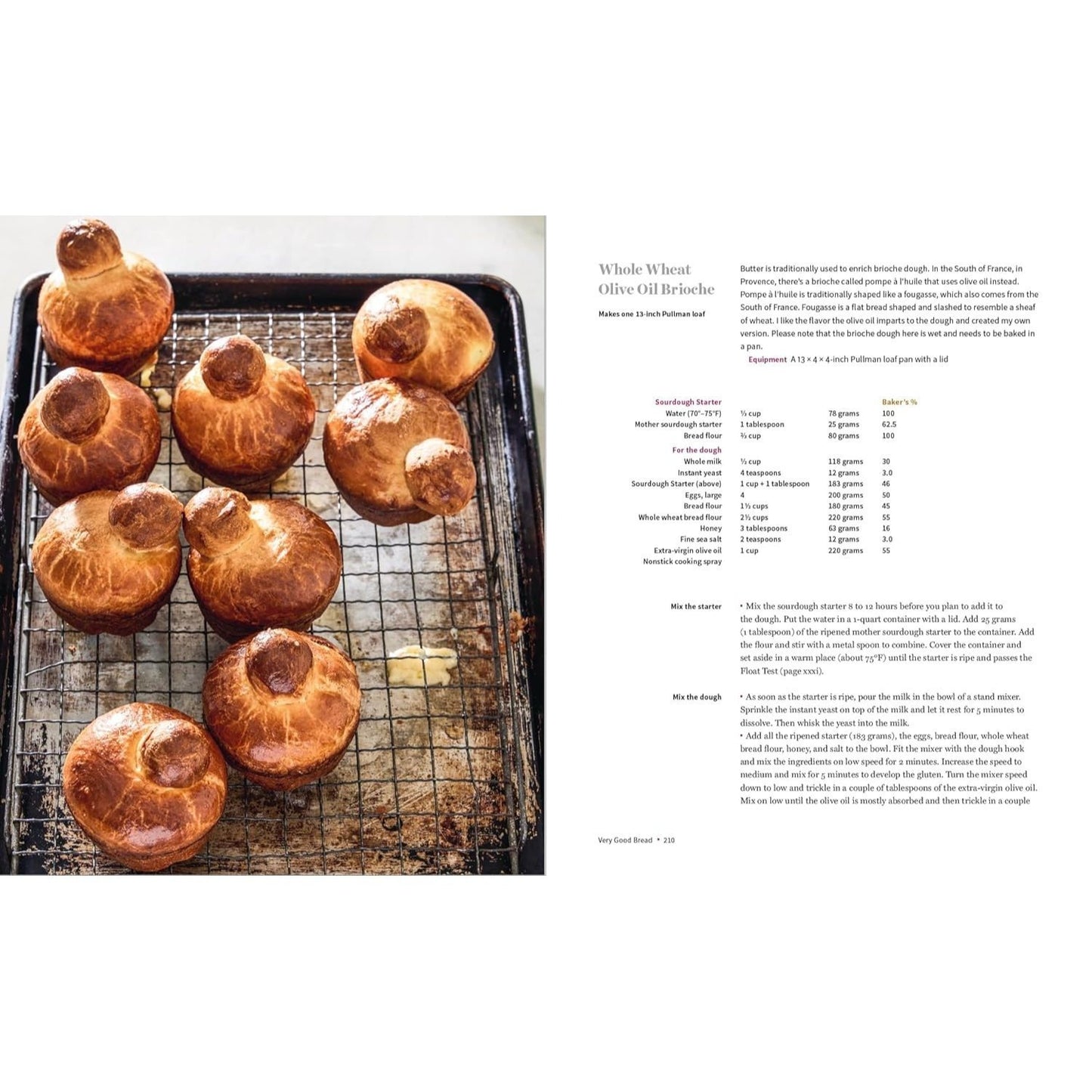 Very Good Bread: The Science of Dough and the Art of Making Bread at Home: A Cookbook (Spiral Bound)