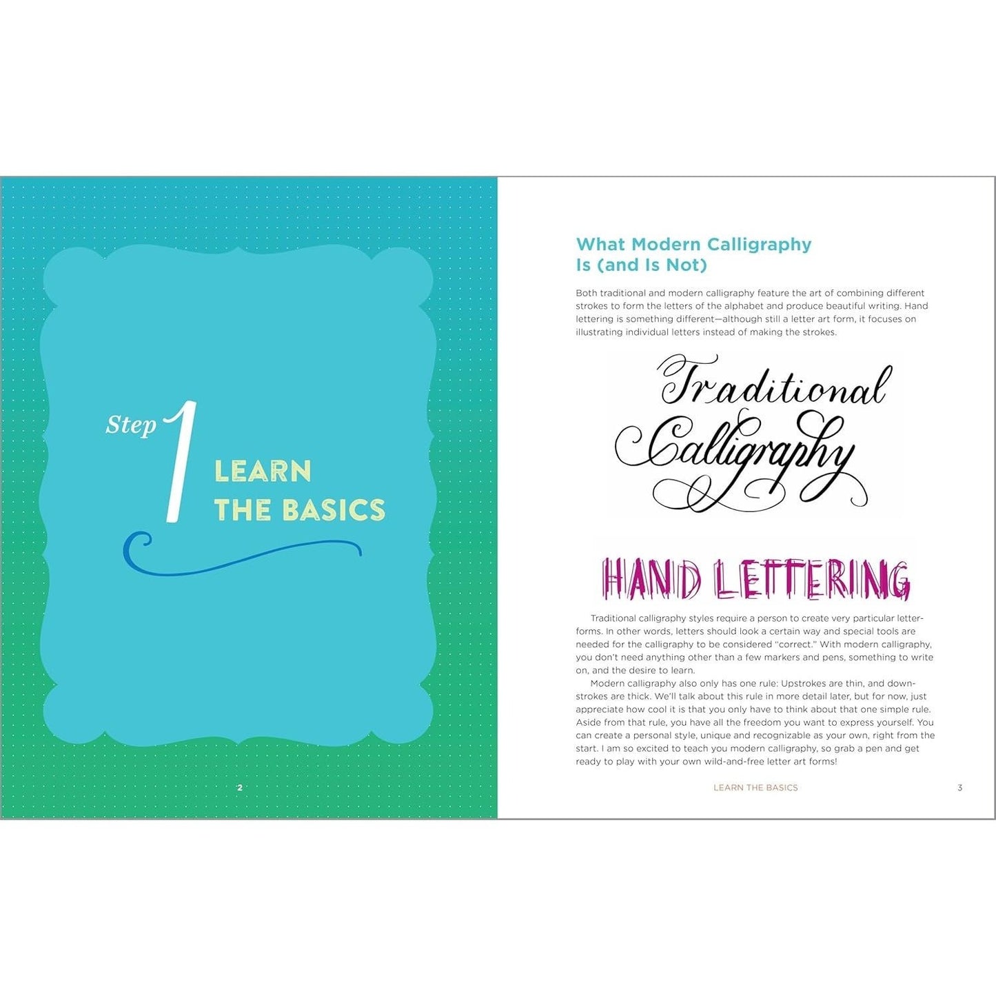 Beginner Calligraphy Workbook for Kids: Easy, Step-By-Step Practice