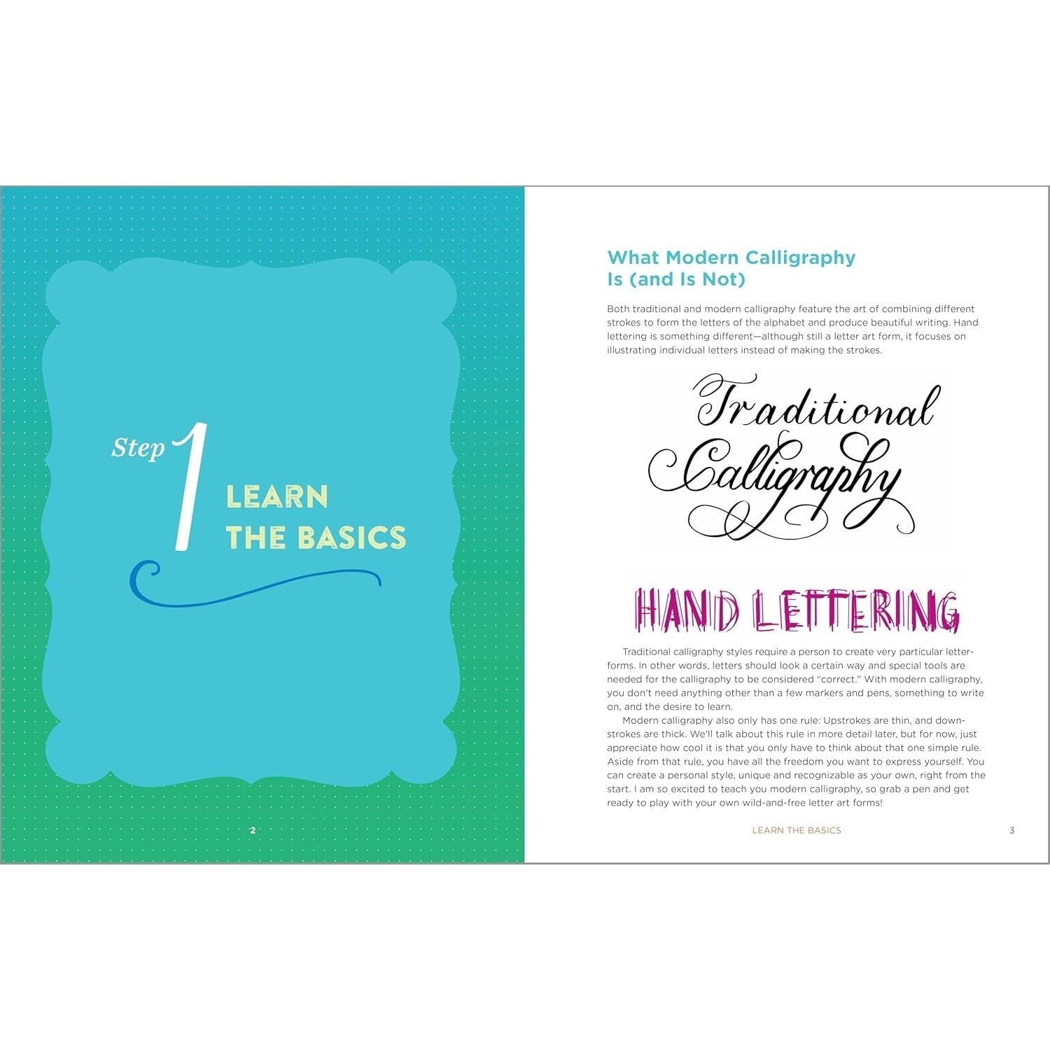 Beginner Calligraphy Workbook for Kids: Easy, Step-By-Step Practice