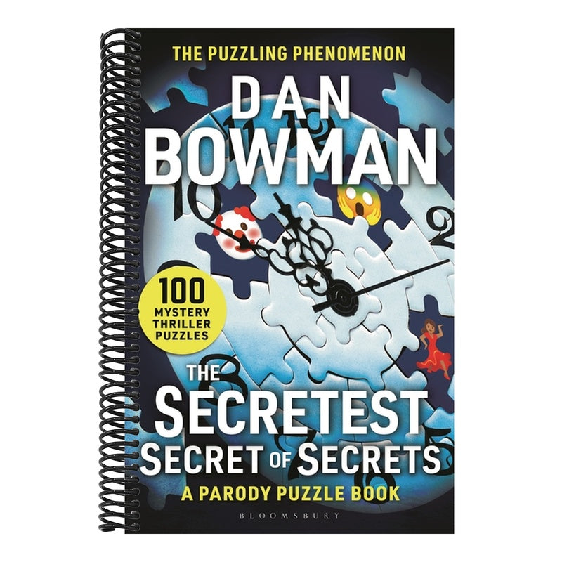 The Secretest Secret of Secrets: A Parody Puzzle Book - The Perfect Secret Santa Gift for Dads