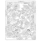 Creative Haven Fairy Gardens Coloring Book
