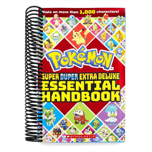 Super Duper Extra Deluxe Essential Handbook (Pokémon) (Spiral Bound)