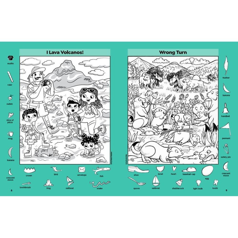 Amazing Nature Puzzles: Explore & Discover with Over 100 Fun Hidden Pictures Nature Puzzles, Celebrate the Wonders of Nature with a Nature Activity Bo (Highlights Hidden Pictures)