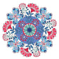 Creative Haven Butterfly Mandalas Coloring Book
