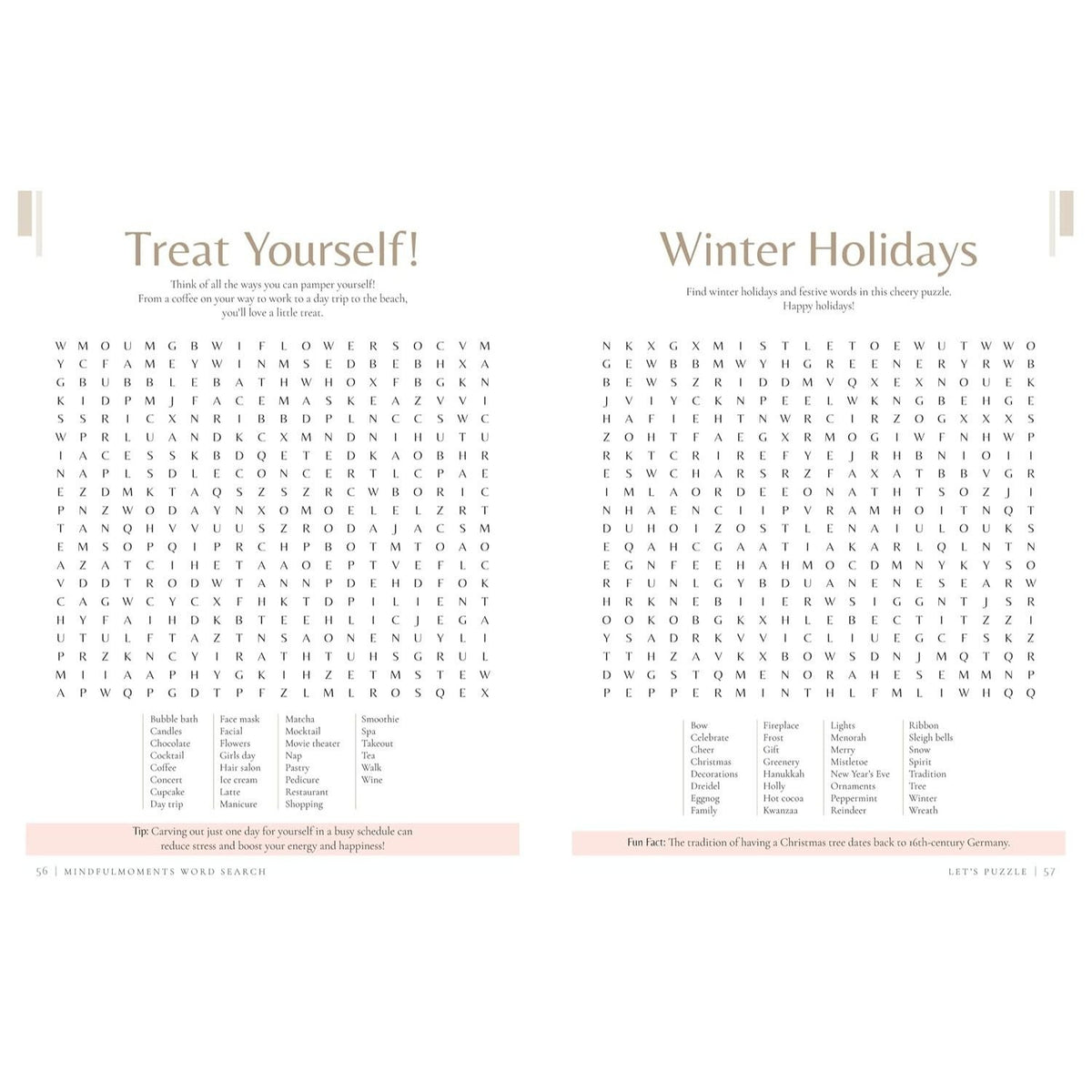 Mindfulmoments Word Search: A Calming Collection of Brain-Boosting Puzzles to Help You Relax & Unwind