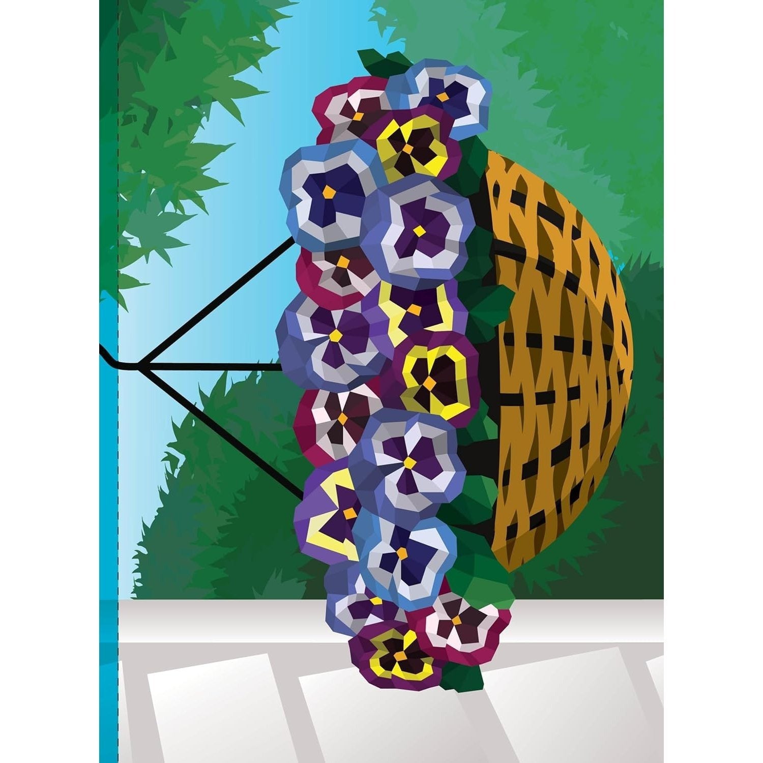 Paint by Sticker (Official): Plants and Flowers: Create 12 Stunning Images One Sticker at a Time!