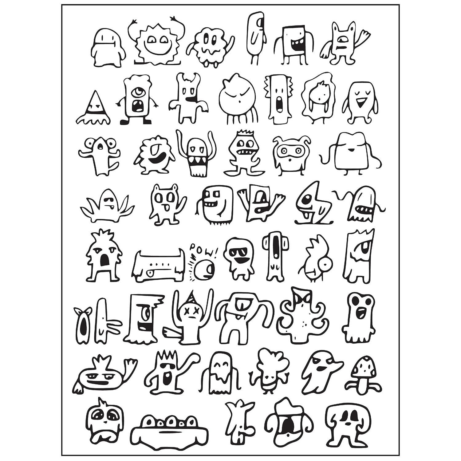 The Official Doodle Boy Coloring Book