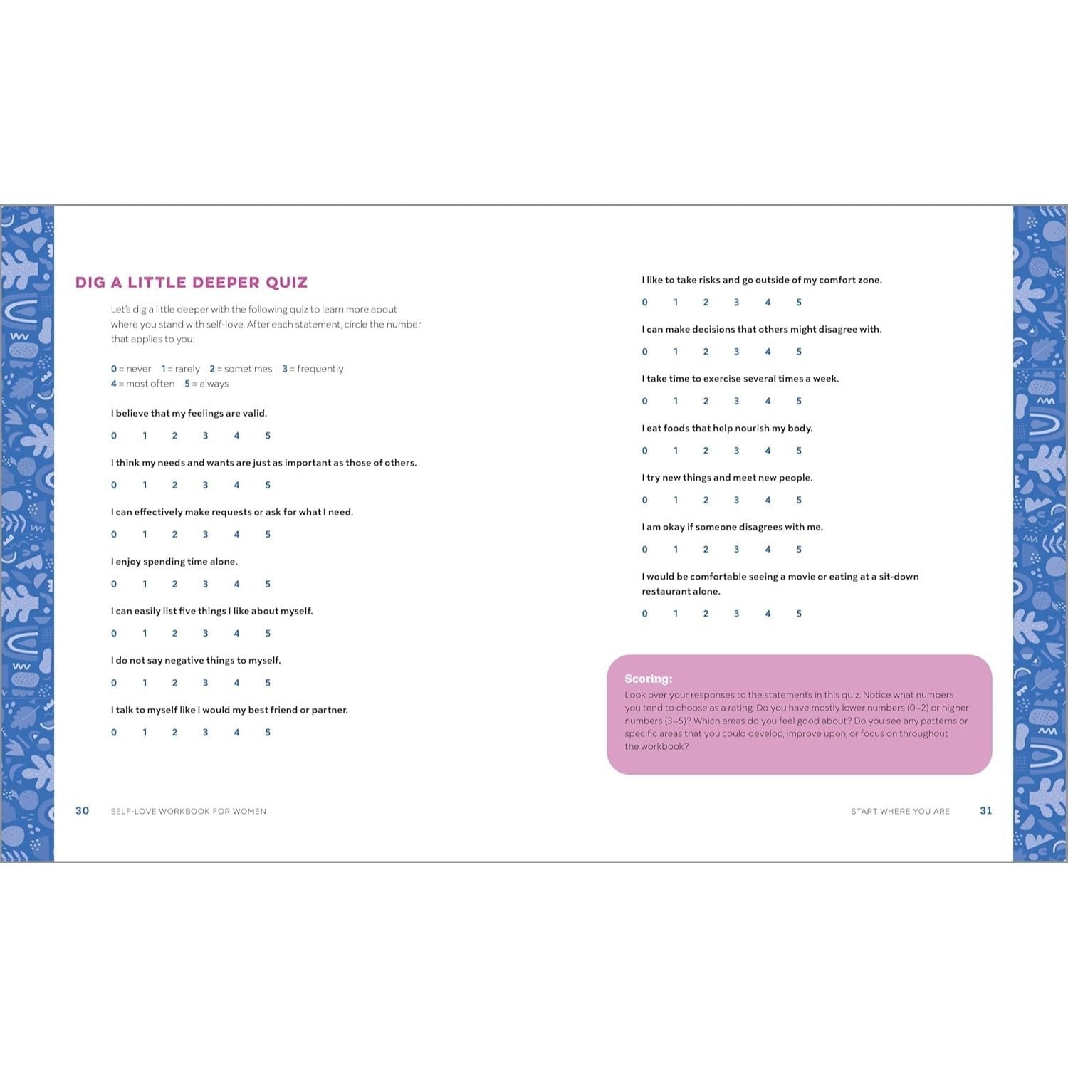 Self-Love Workbook for Women: Release Self-Doubt, Build Self-Compassion, and Embrace Who You Are (Self-Love for Women) (Spiral Bound)