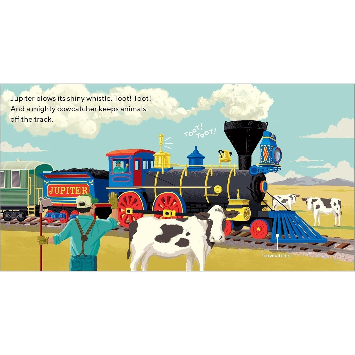 Trains Coming Through!: My First Book of Trains
