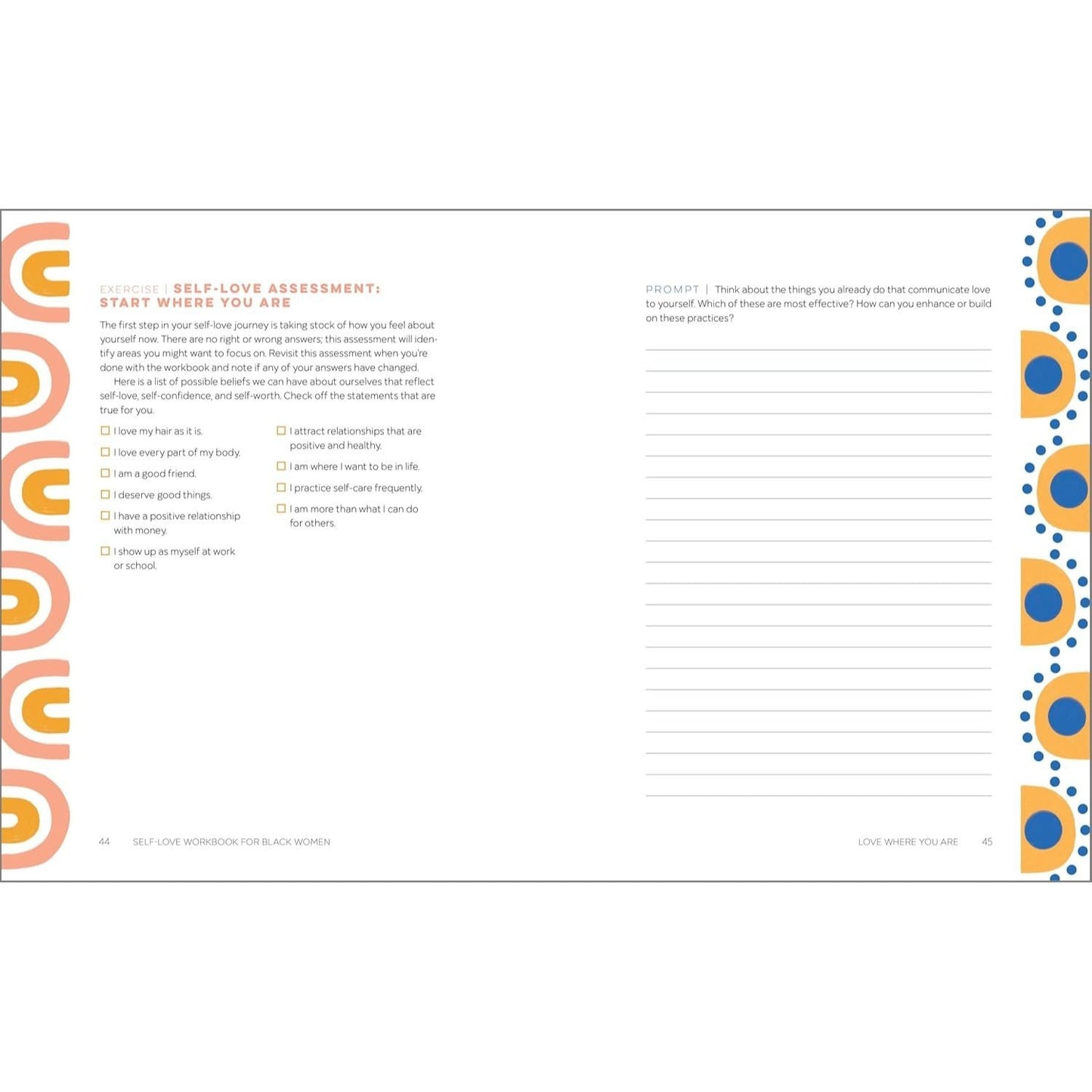 Self-Love Workbook for Black Women: Empowering Exercises to Build Self-Compassion and Nurture Your True Self (Self-Love for Women)