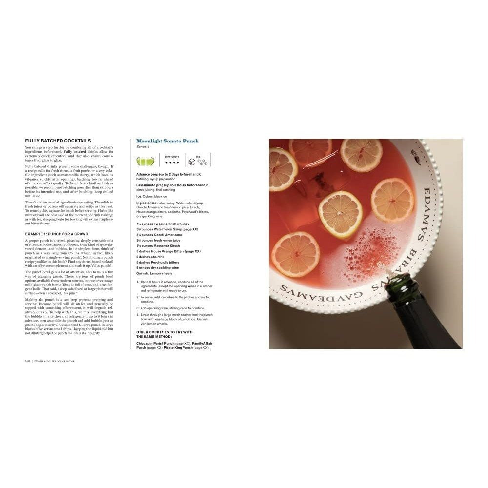 Death & Co Welcome Home: [A Cocktail Recipe Book] (Spiral Bound)