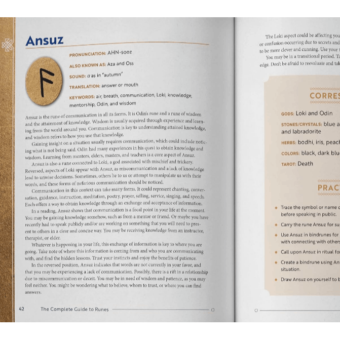 The Complete Guide to Runes: An Essential Reference for Runelore, Meanings, Divination, and Magic