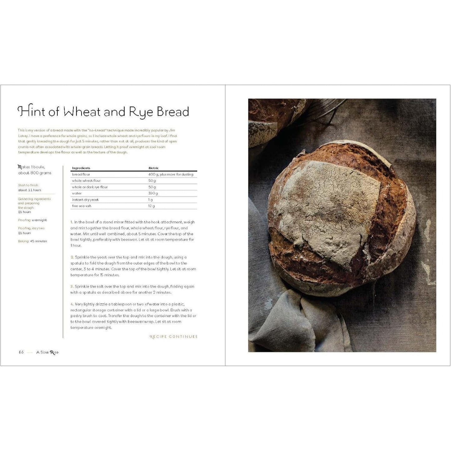 A Slow Rise: Favorite Recipes from Four Decades of Baking with Heart (Spiral Bound)