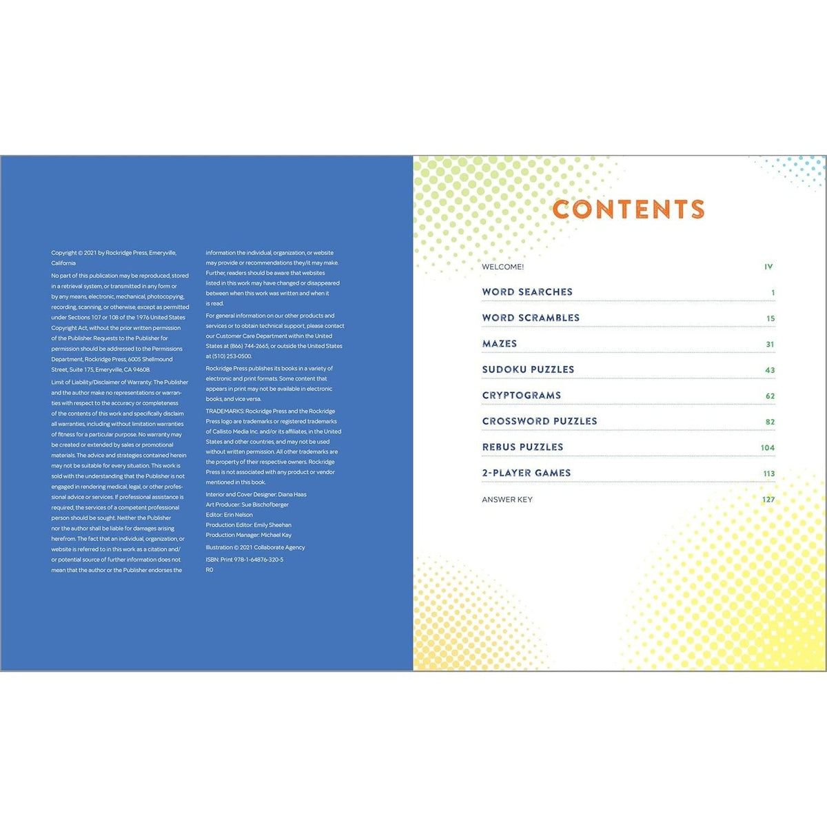 The Ultimate Activity Book for Teens: Crosswords, Cryptograms, Trivia, and More!