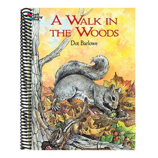 A Walk in the Woods Coloring Book