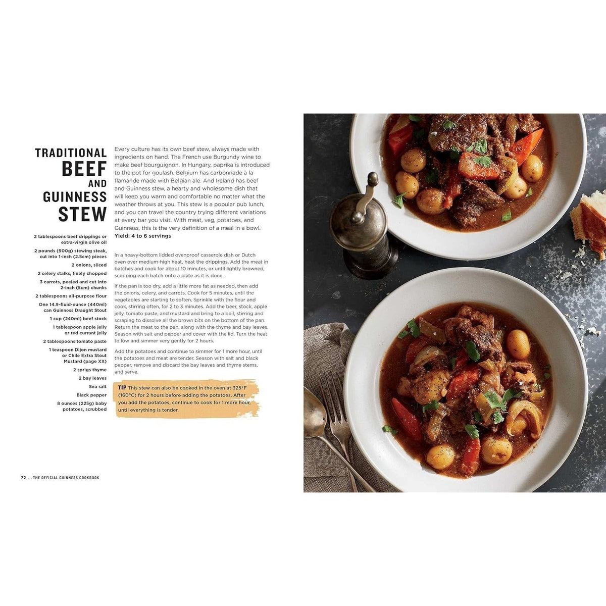 The Official Guinness Cookbook: Over 70 Recipes for Cooking and Baking from Ireland's Famous Brewery
