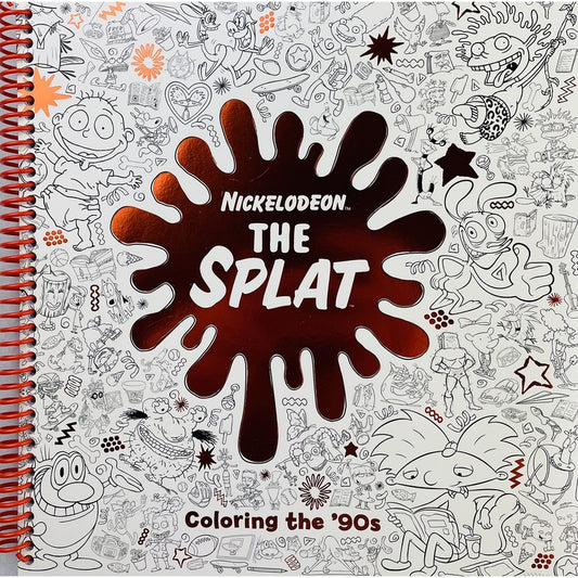 The Splat: Coloring the '90s (Nickelodeon) (Spiral Bound)