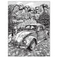 Creative Haven Cars Coloring Book