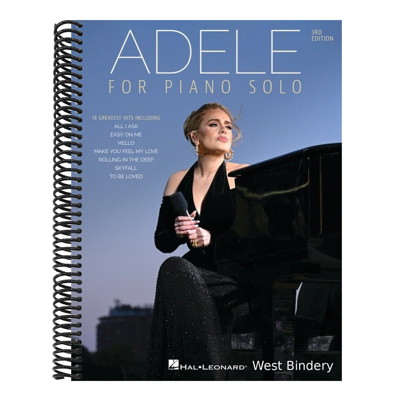 Adele for Piano Solo Songbook - 3rd Edition (Revised)