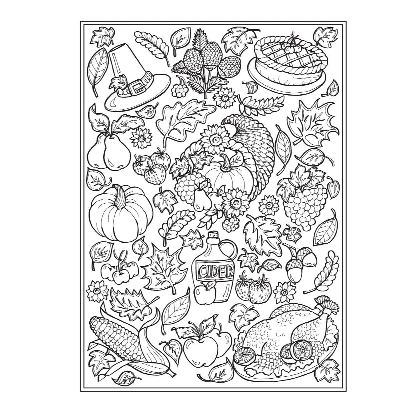 Creative Haven Autumn Charm Coloring Book (Adult Coloring Books: Seasons)