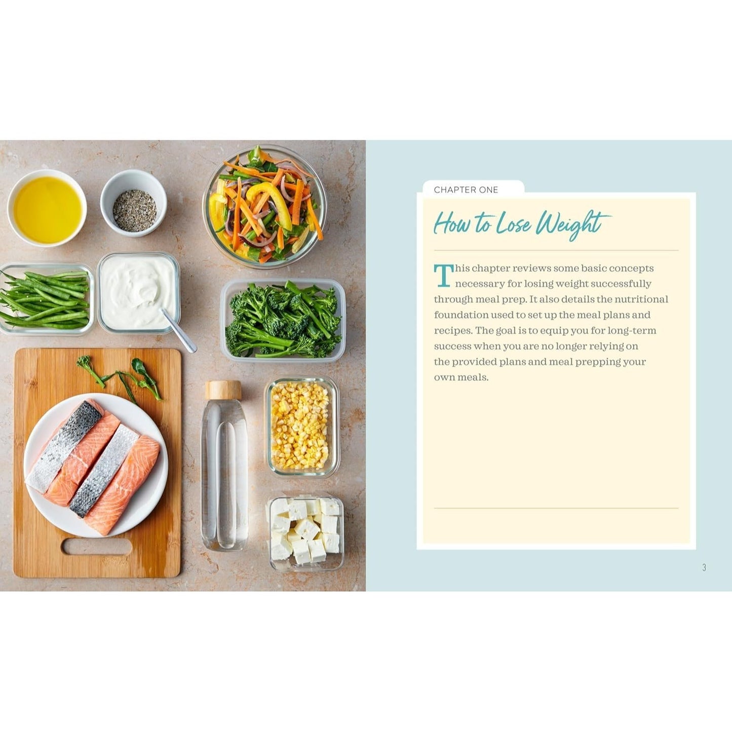Meal Prep for Weight Loss: Weekly Plans and Recipes to Lose Weight the Healthy Way (Spiral Bound)