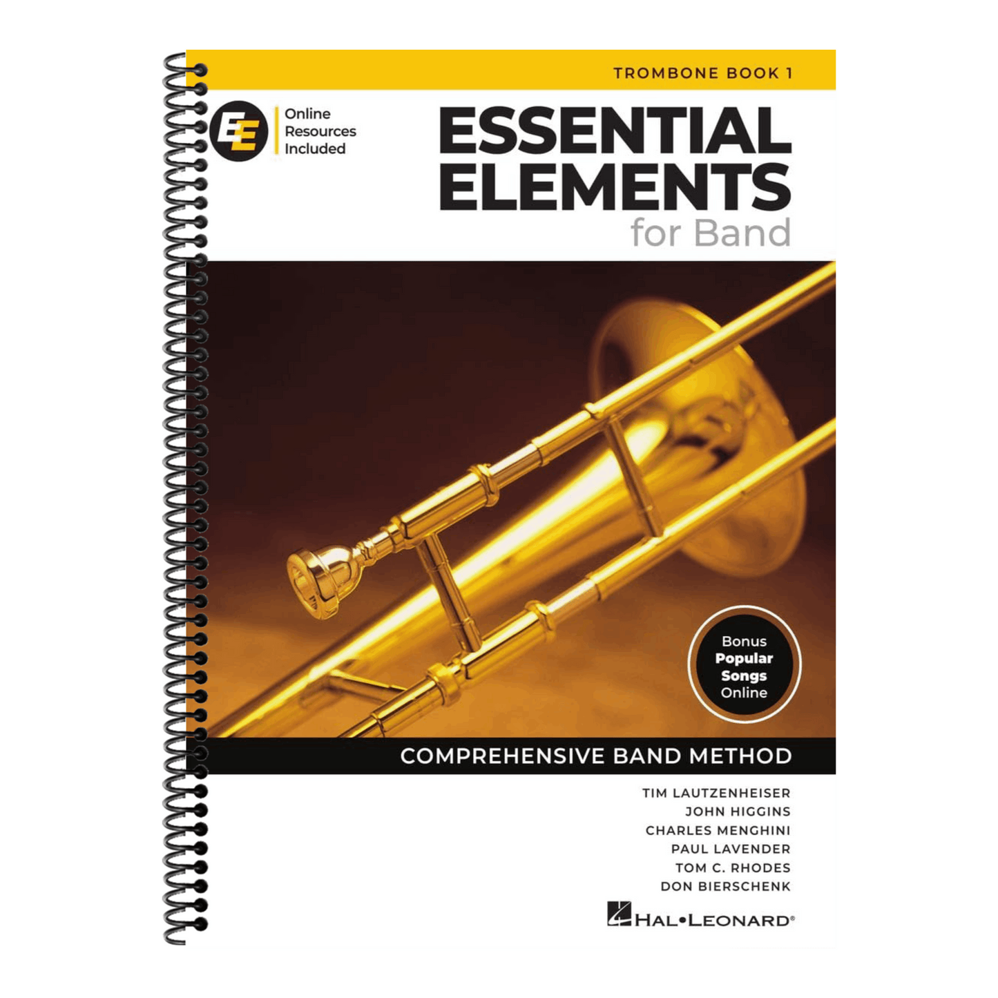 Essential Elements for Band - Trombone Book 1 with Online Resources (Spiral Bound)