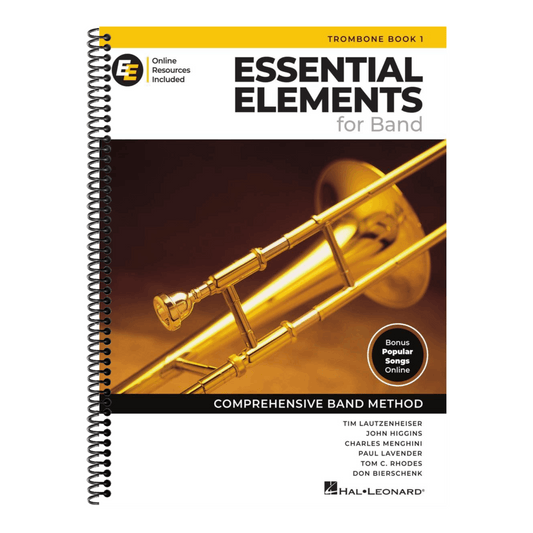 Essential Elements for Band - Trombone Book 1 with Online Resources (Spiral Bound)