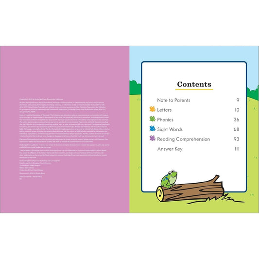 My Kindergarten Reading Workbook: 101 Games and Activities to Support Phonics and Sight Words