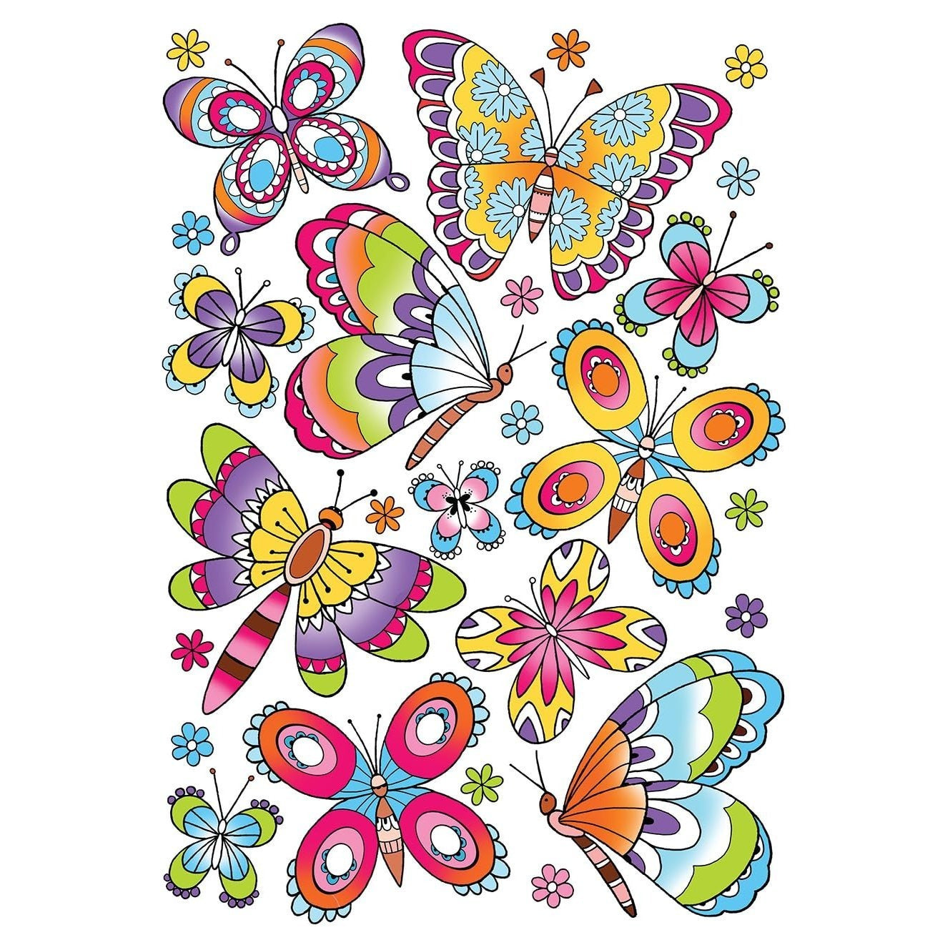 Creative Haven Happiness Coloring Book