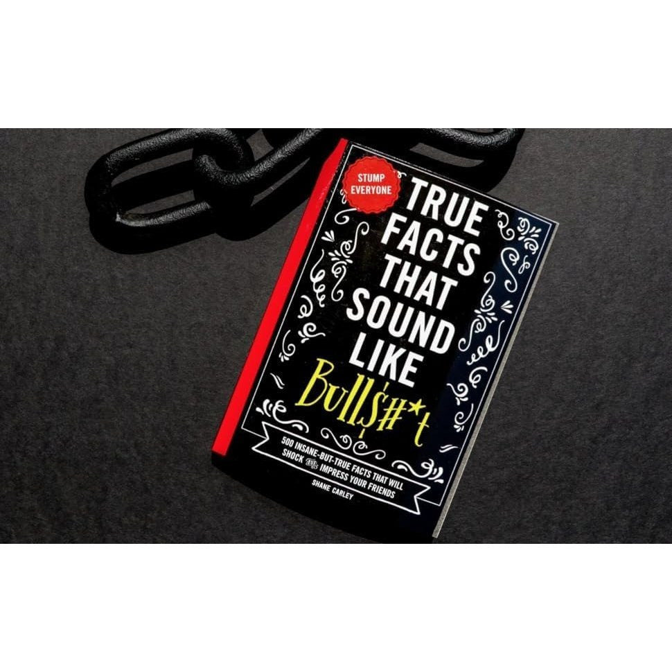 True Facts That Sound Like Bull$#*t: 500 Insane-But-True Facts That Will Shock and Impress Your Friends 1 (Mind-Blowing True Facts #1) (Spiral Bound)