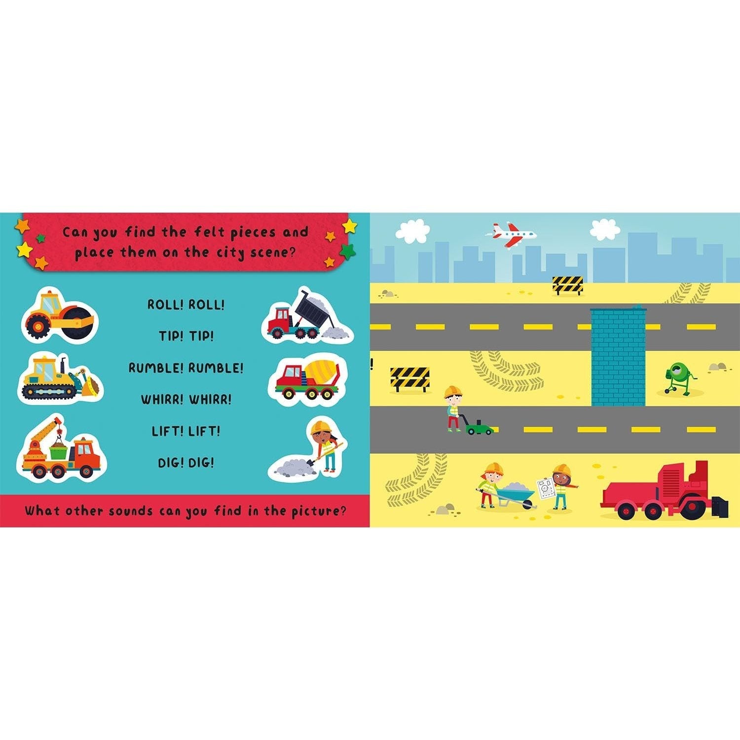 Play Felt Construction Site
