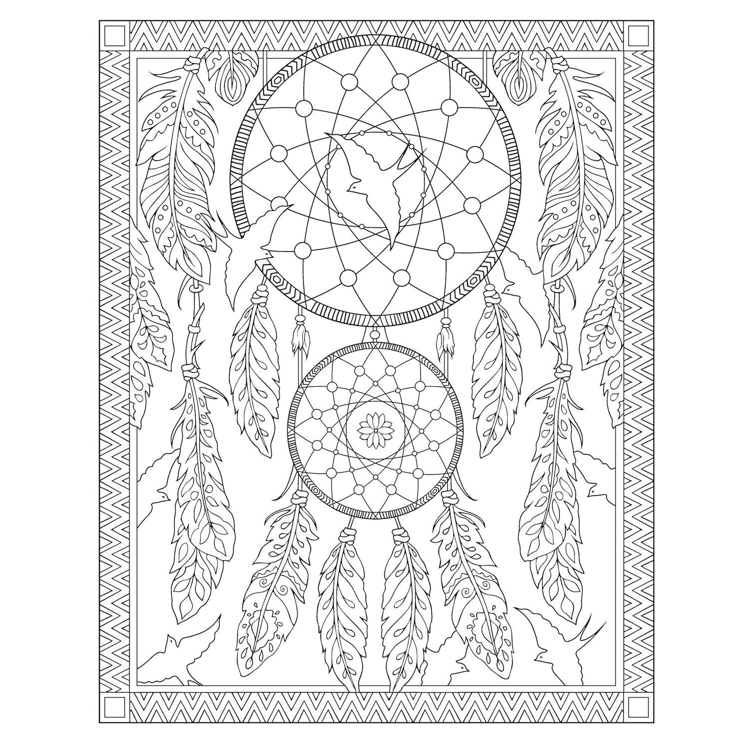 Creative Haven Native American Designs Coloring Book