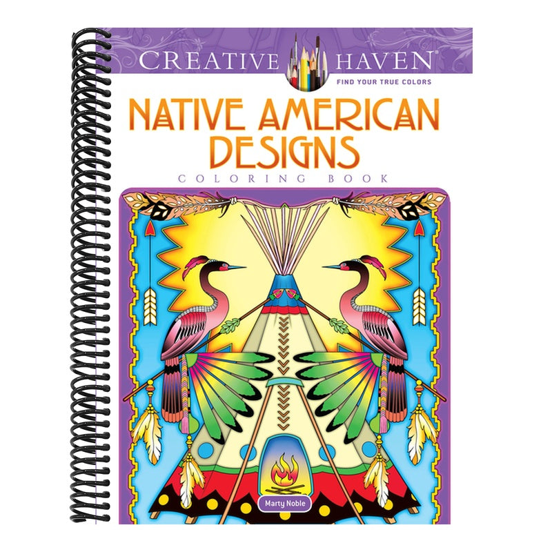 Creative Haven Native American Designs Coloring Book