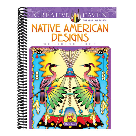 Creative Haven Native American Designs Coloring Book