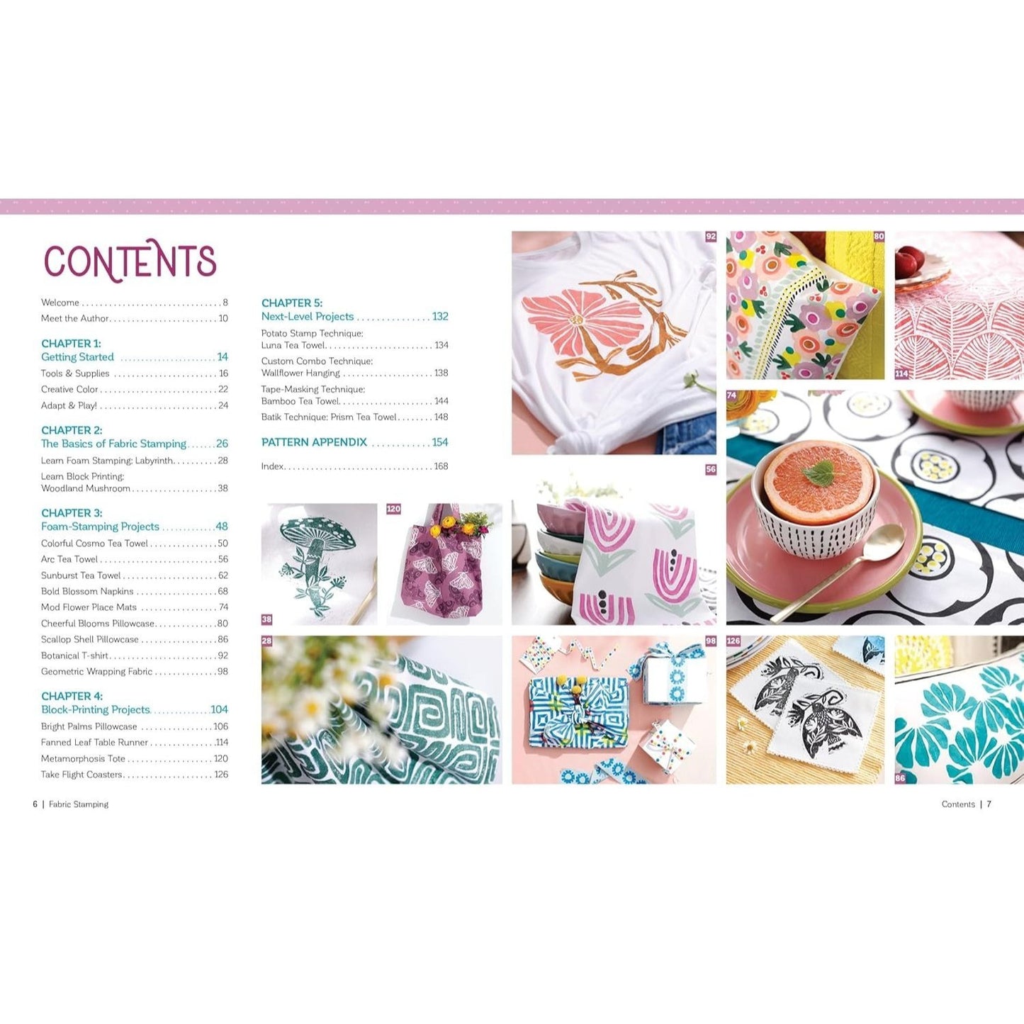 Fabric Stamping: A Simple Guide to Surface Design Using Block Printing and Foam Stamps