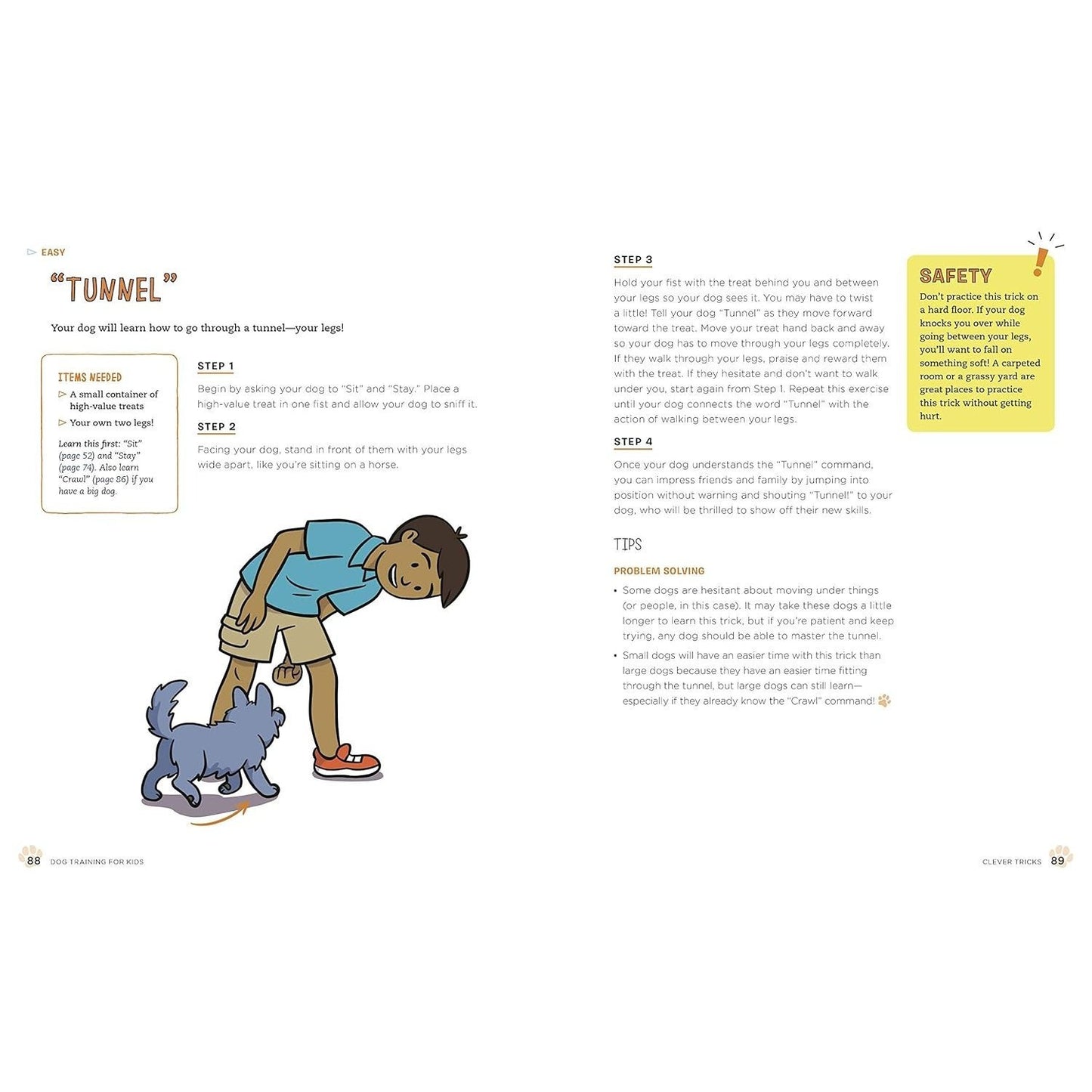 Dog Training for Kids: Fun and Easy Ways to Care for Your Furry Friend (Spiral Bound)