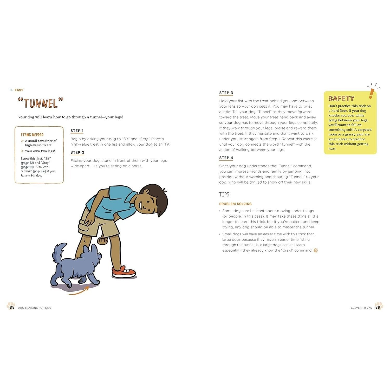 Dog Training for Kids: Fun and Easy Ways to Care for Your Furry Friend (Spiral Bound)