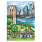 Creative Haven Wish You Were Here! Coloring Book