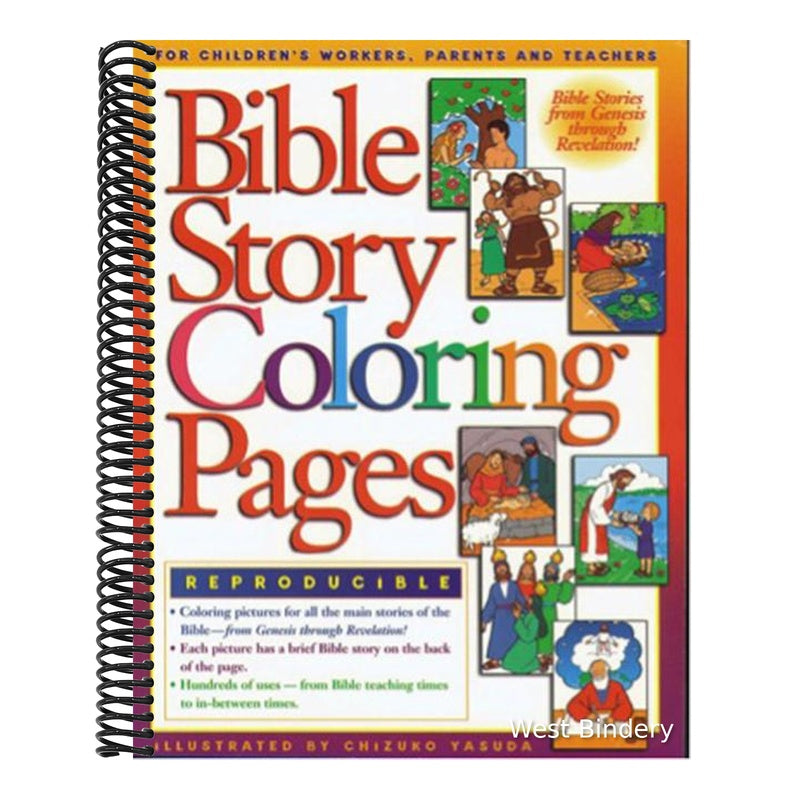 Bible Story Coloring Pages 1