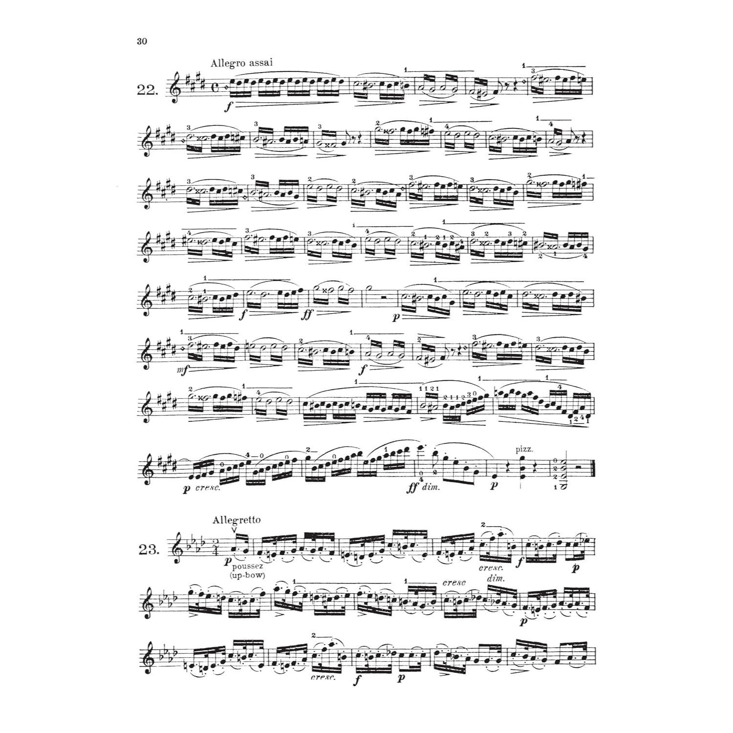 36 Elementary and Progressive Studies Op. 20 Violin Method Schirmer Library of Classics Volume 750 Essential Exercises for Violinists