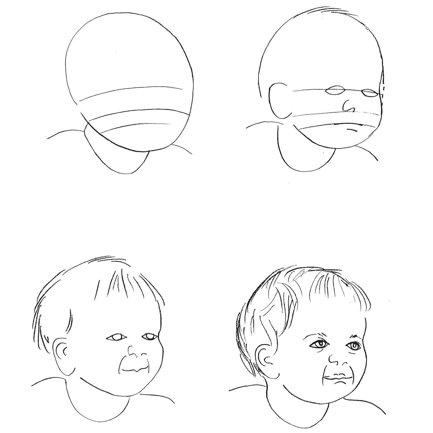 How to Draw Faces: Step-By-Step Drawings!