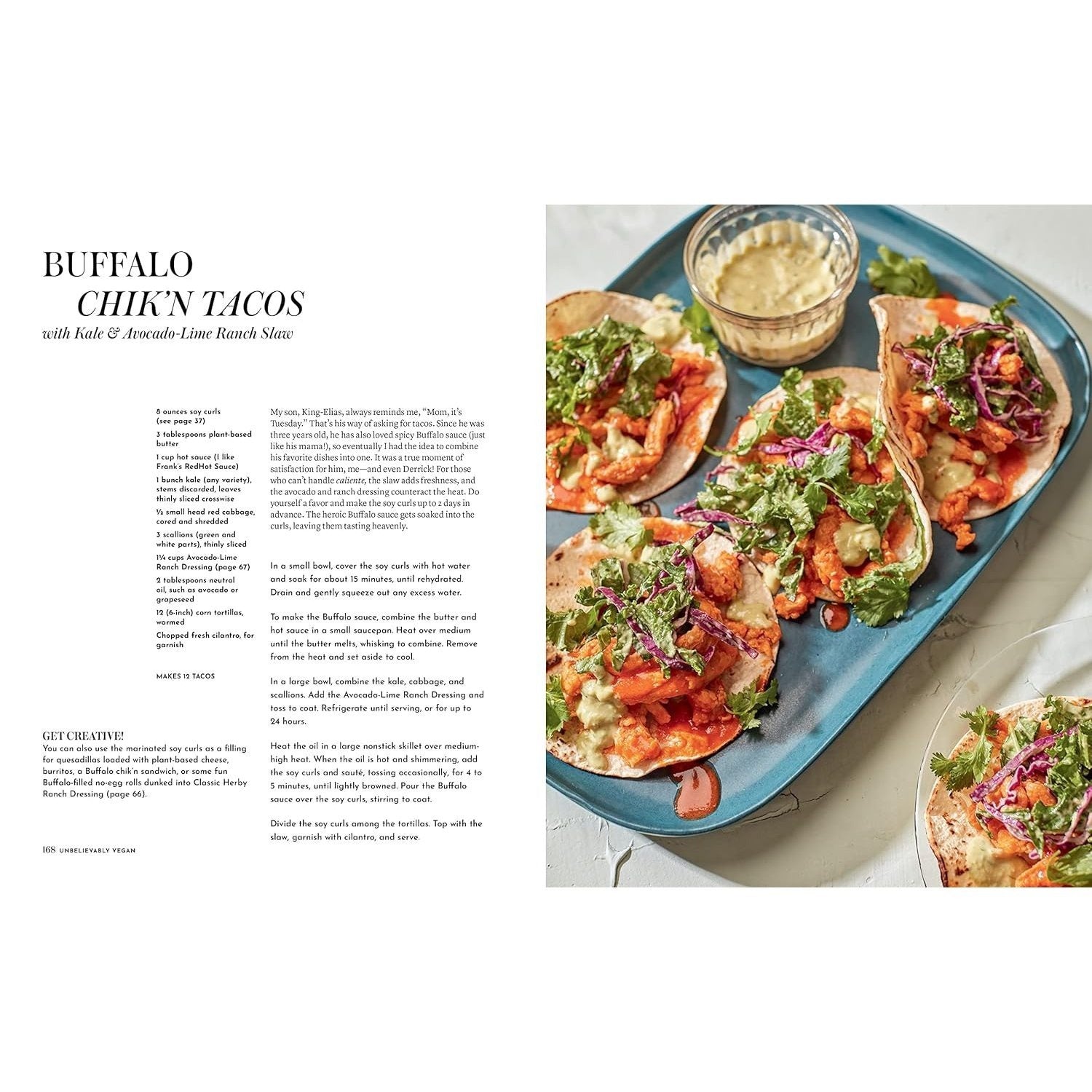 Unbelievably Vegan: 100+ Life-Changing, Plant-Based Recipes: A Cookbook (Spiral Bound)