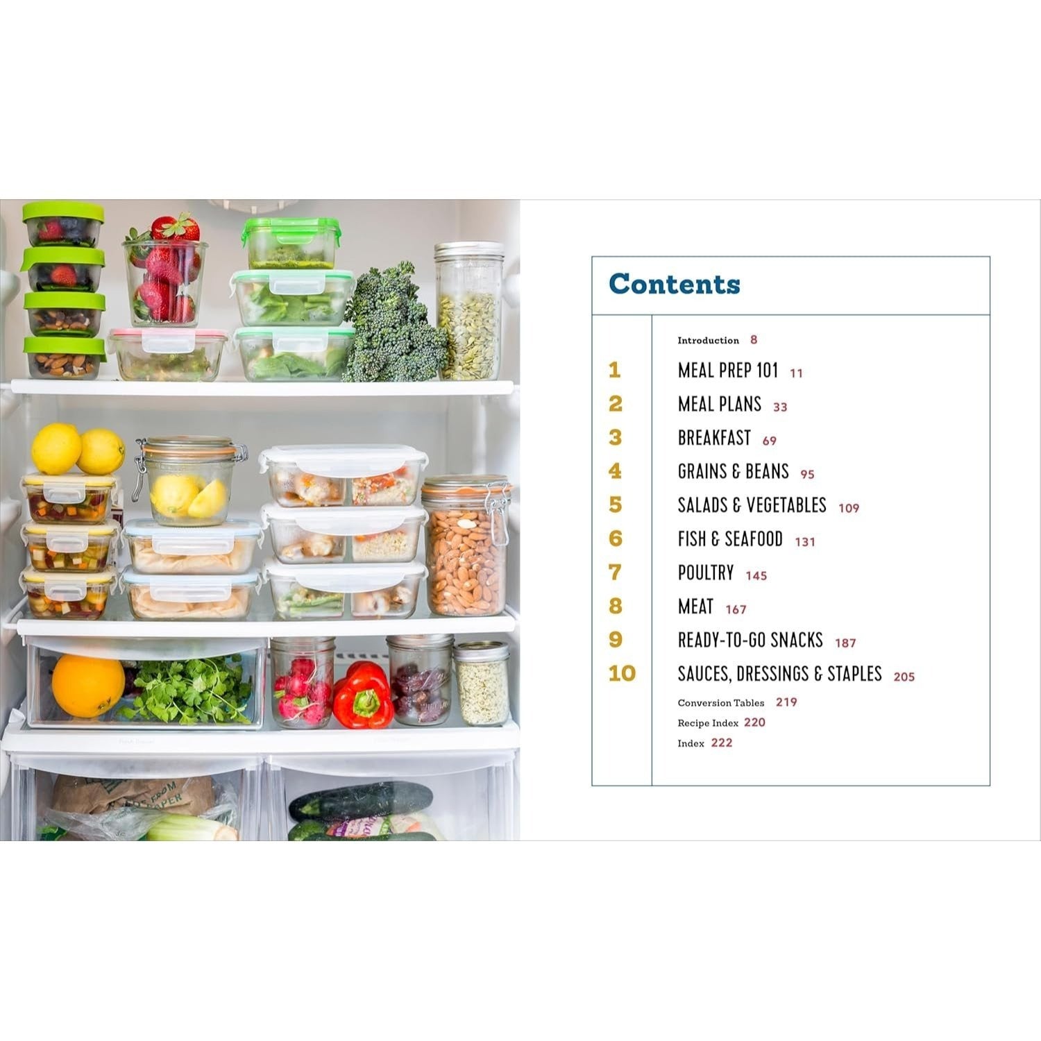 The Healthy Meal Prep Cookbook: Easy and Wholesome Meals to Cook, Prep, Grab, and Go (Spiral Bound)