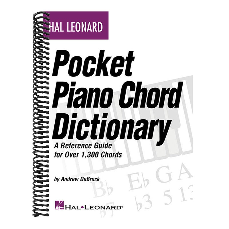 Hal Leonard Pocket Piano Chord Dictionary: A Reference Guide for Over 1,300 Chords