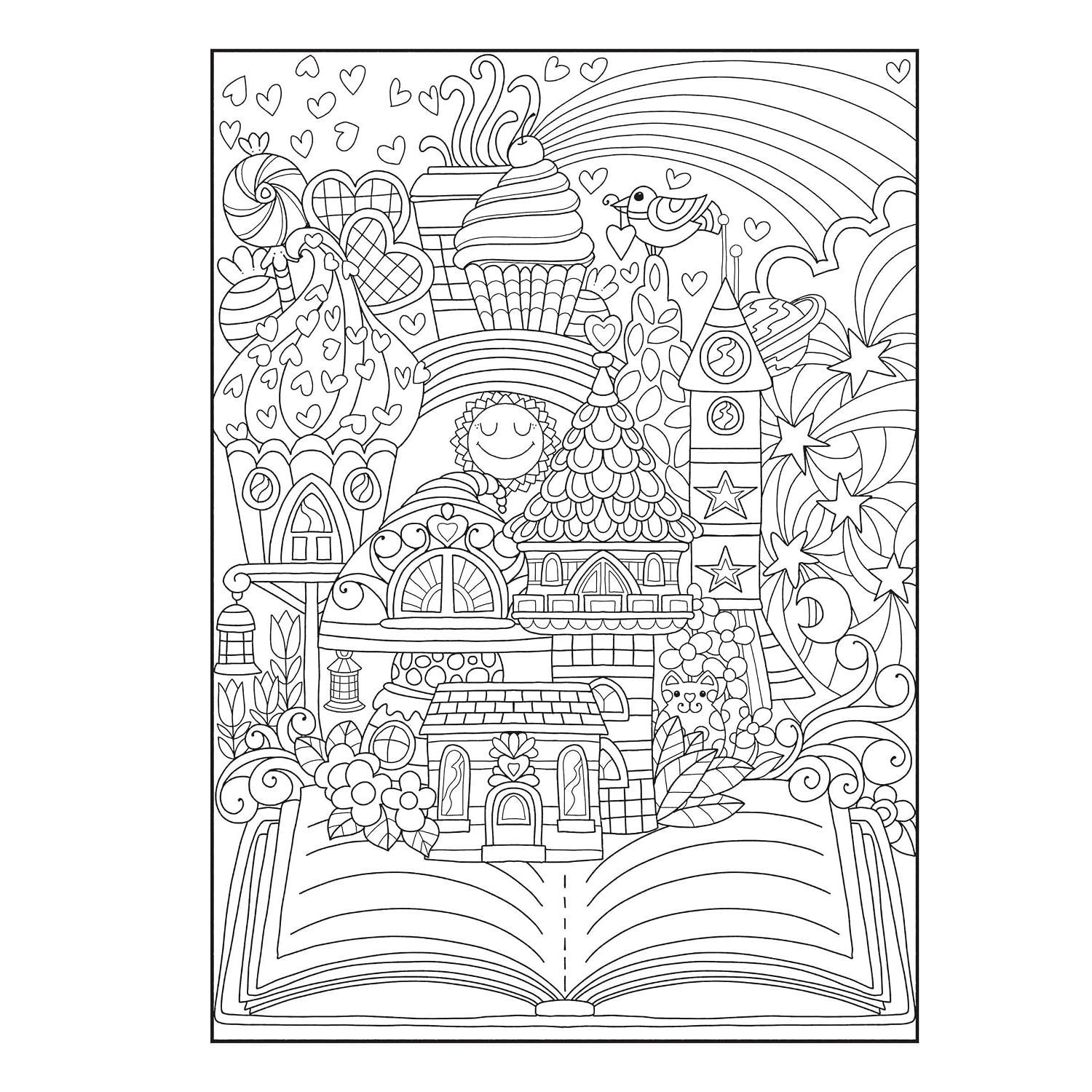 Creative Haven Daydreams Coloring Book
