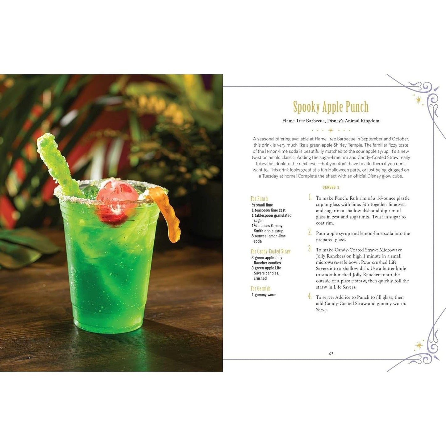 The Unofficial Disney Parks Drink Recipe Book: From Lefou's Brew to the Jedi Mind Trick, 100+ Magical Disney-Inspired Drinks (Spiral Bound)