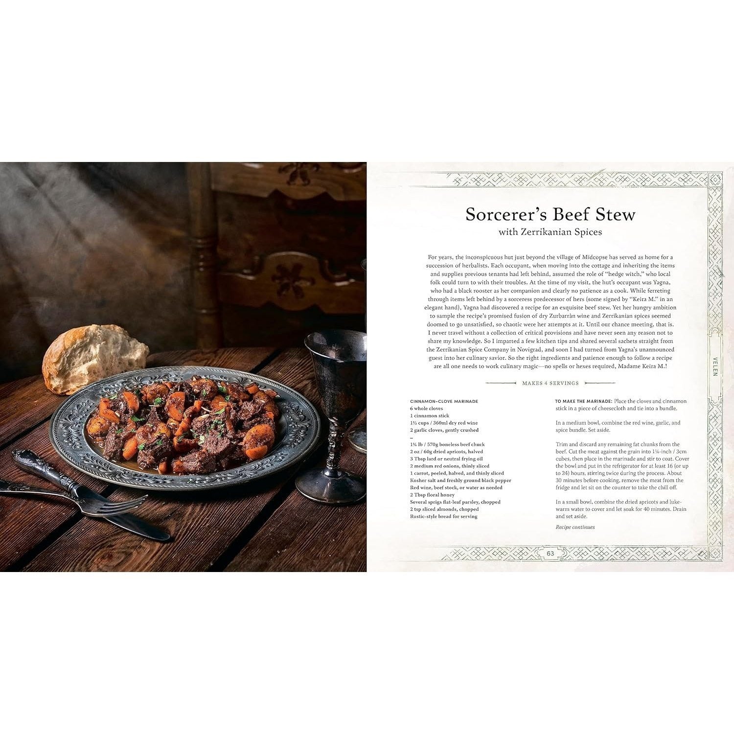 The Witcher Official Cookbook: Provisions, Fare, and Culinary Tales from Travels Across the Continent