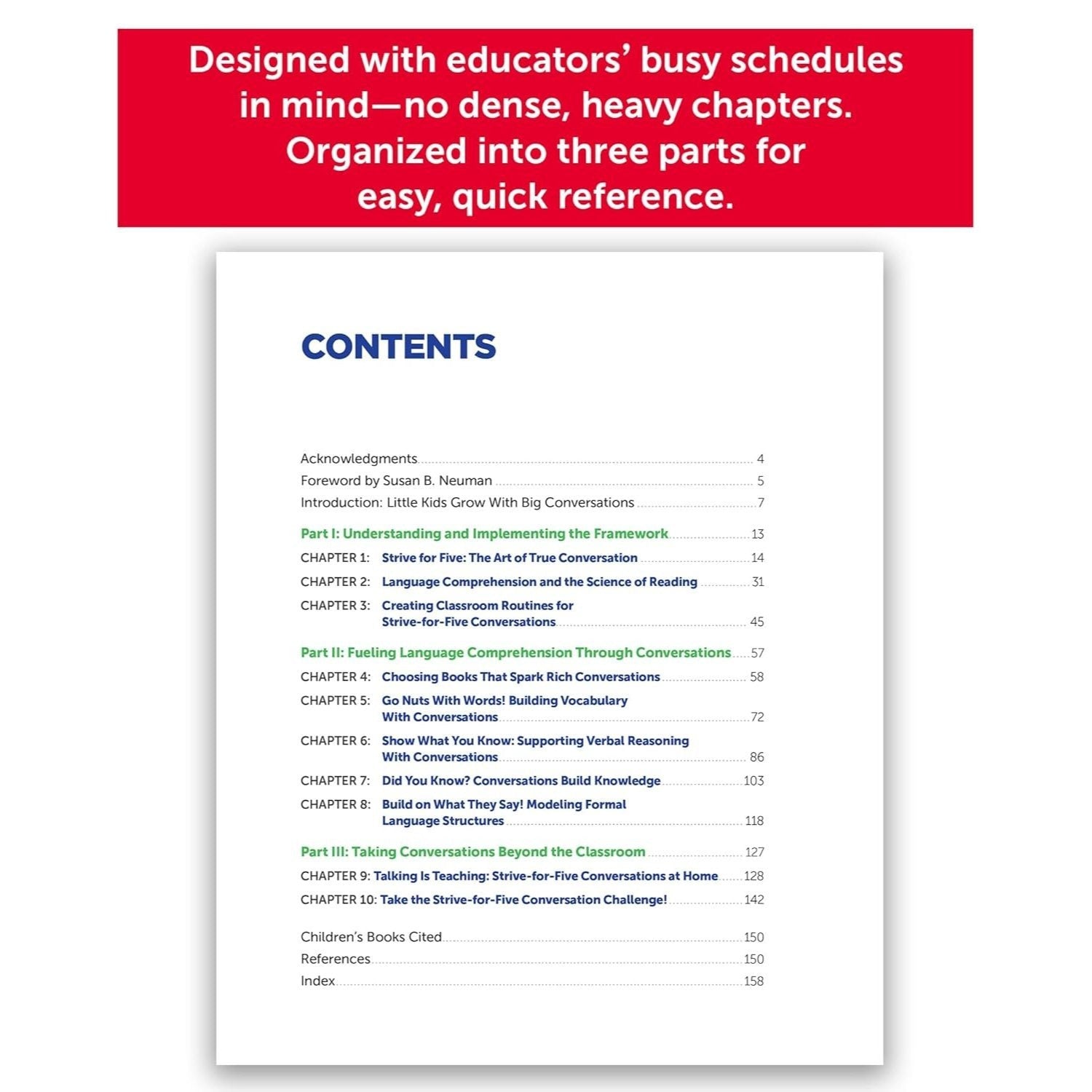 Strive-For-Five Conversations: A Framework That Gets Kids Talking to Accelerate Their Language Comprehension and Literacy (The Science of Reading in Practice) (Spiral Bound)